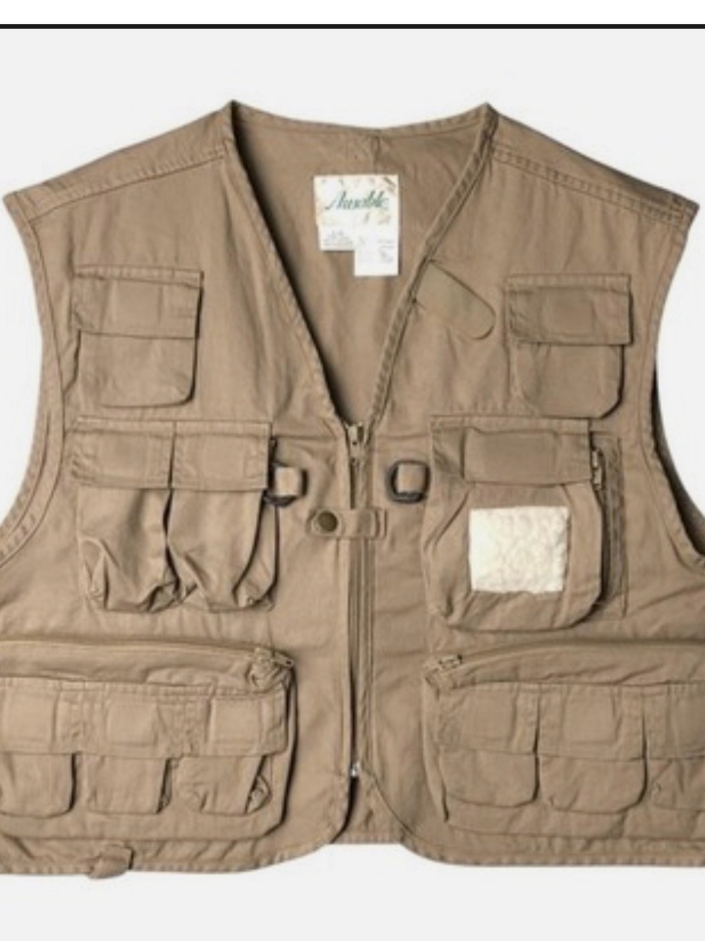 Vintage 90'S Ausable Fishing Vest Size XL